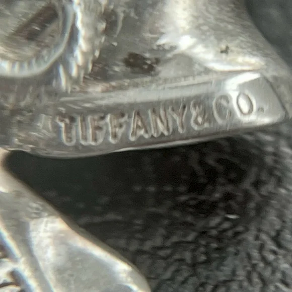 🔴SOLD🔴 Tiffany & Co. 18k gold sterling silver and citrine bow earrings RARE - Picture 7 of 11